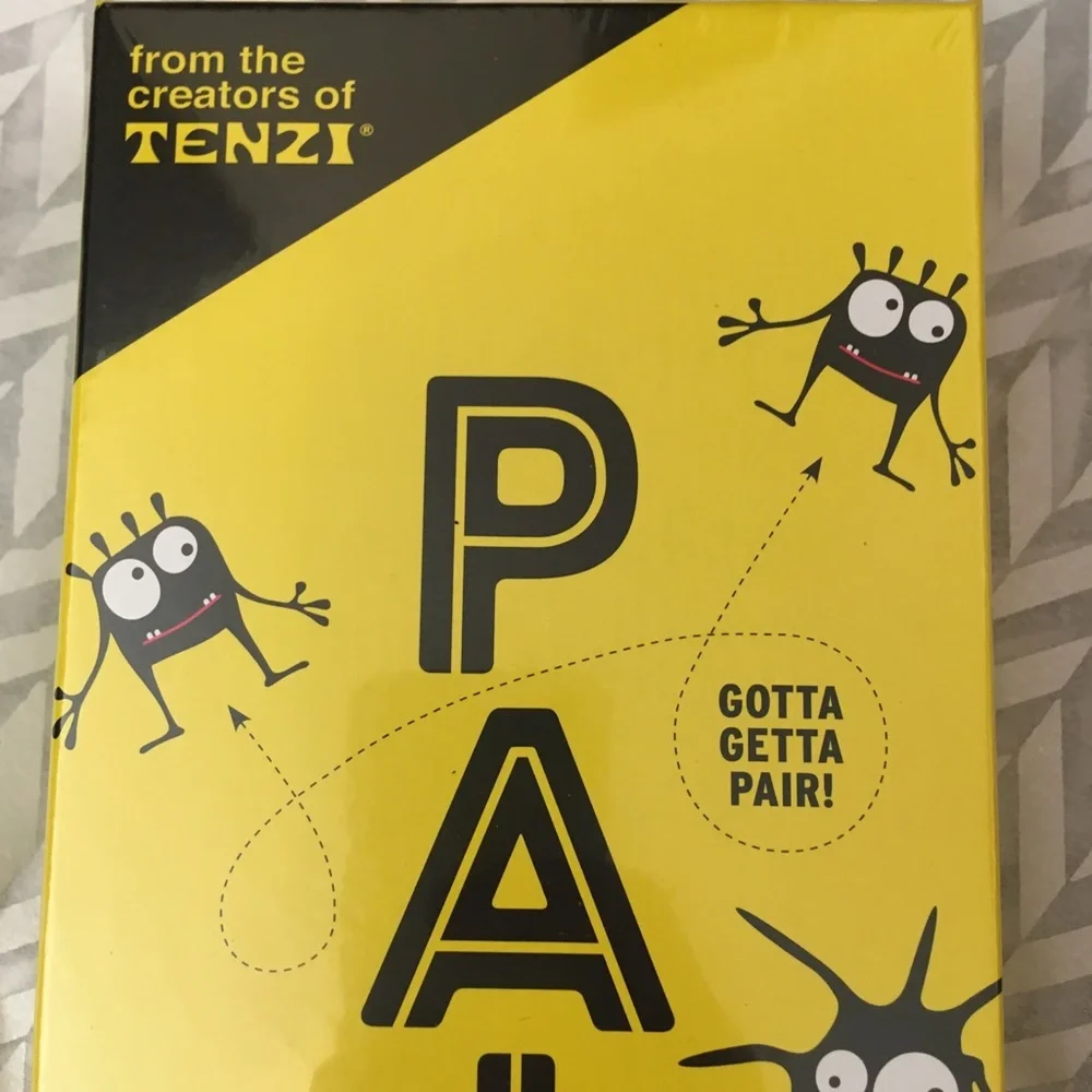 PAIRZI CARD GAME A hit from the franchise of TENZI, SLAPZI,ITZI. PAIRZI Game